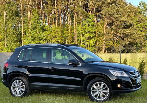 Volkswagen Tiguan cena 39900 przebieg: 219000, rok produkcji 2009 z Mrągowo małe 742